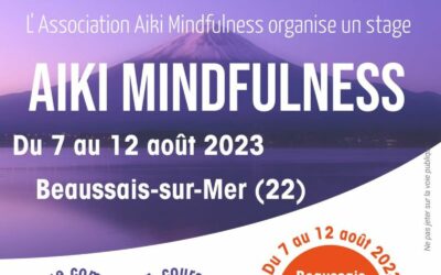 Stage Aïki Mindfulness été 2023 Beaussais-sur-Mer
