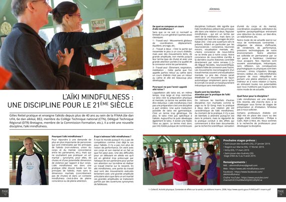 Article dans Aïki Mag