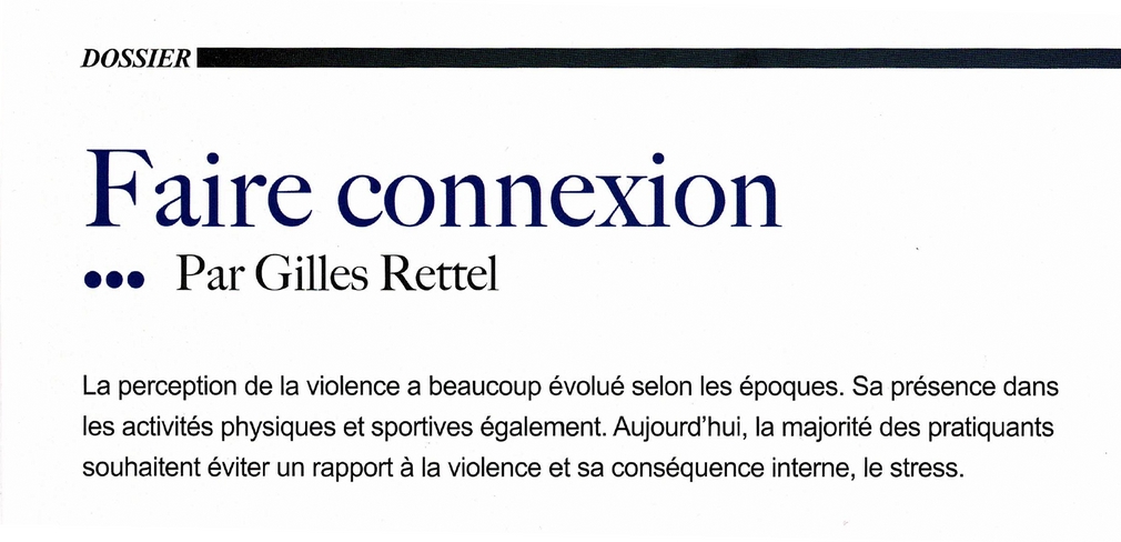 « Faire connexion » article complet