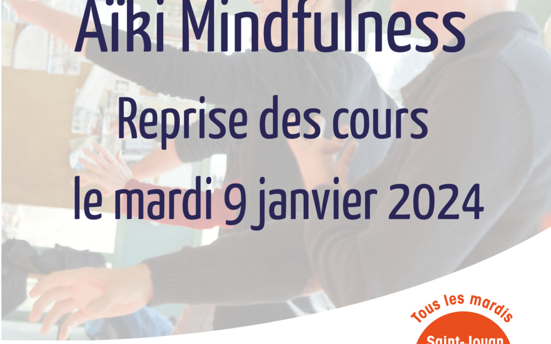 Reprise des cours mardi 9 janvier 2024